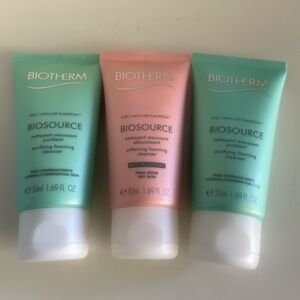 Biosource Cleanser Trio - Pink, Green, White